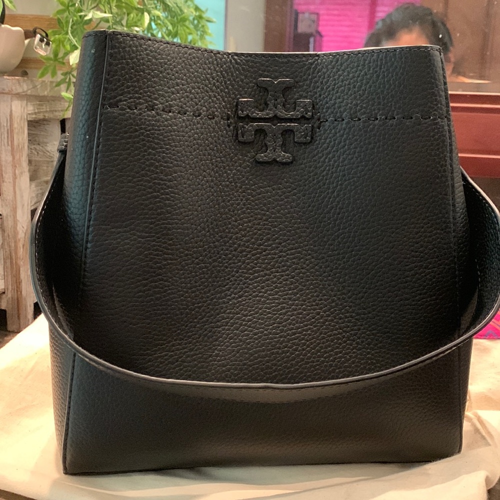 Tory Burch Classic Black Hobo Bag